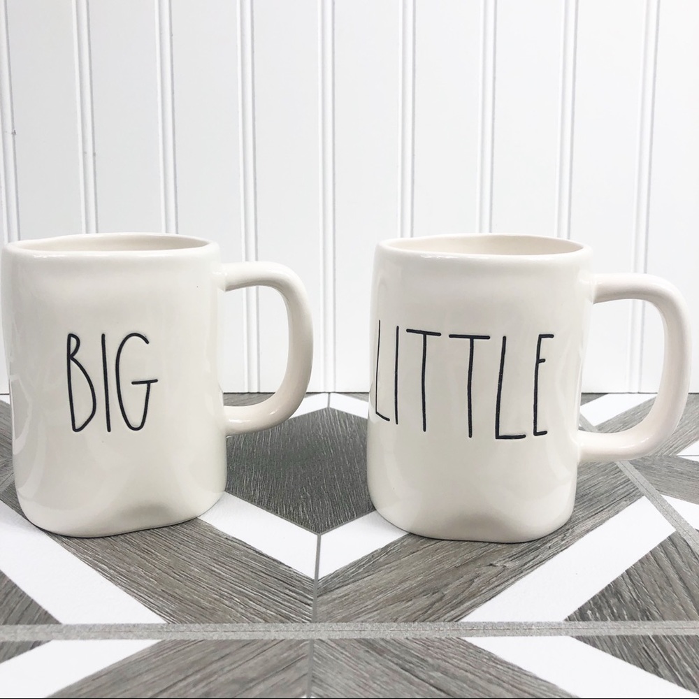 Rae Dunn Big Little Mug Set